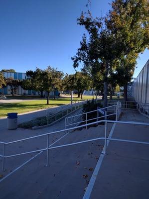 View into main campus