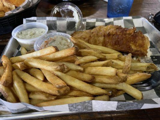 Fish Fry and fries