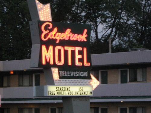 The Edgebrook Motel neon Sign