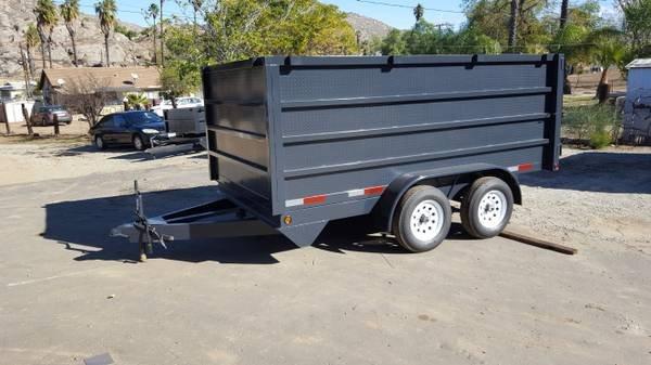 8x12x4 Dump Trailer