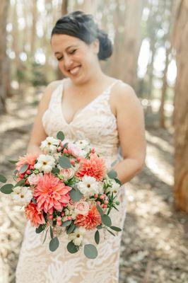 I will forever be in love with my summer in October bouquet