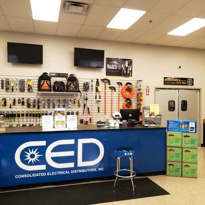 CED Erlanger Front Counter