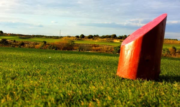 The ladies tee boxes are a perfect distance for me