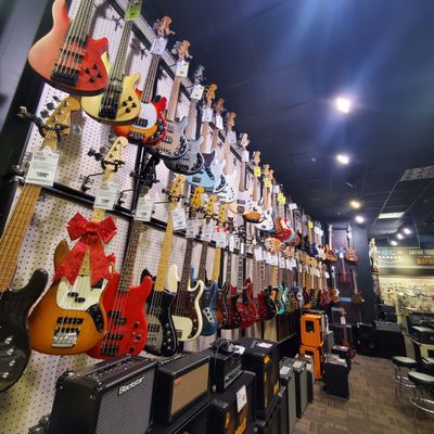 Variety of Guitars