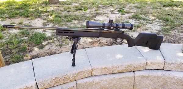 Remington 270 Win, custom build.