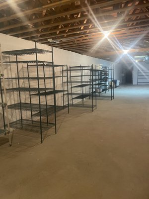 extra dry storage available