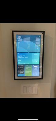 Smart home system installed