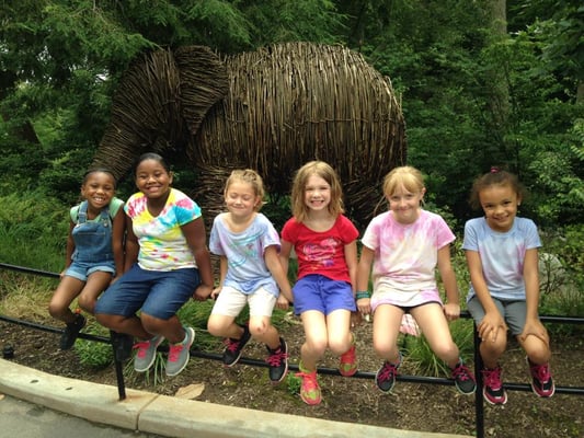 Summer Camp Zoo Field Trip! Excited to see the elephants!