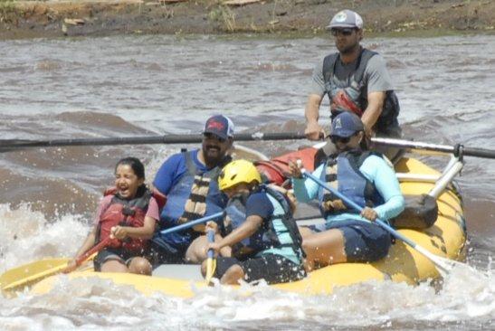 White water rafting