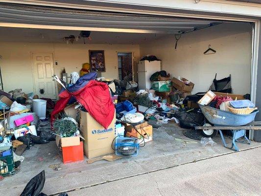 Clients needed their garage back