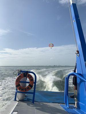 Parasailing at Aquaworld!