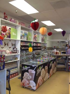 Fine Quality Chocolate & Truffles and 16 flavors of ice cream are just some of the delicious things you can find at TuttiFrutti