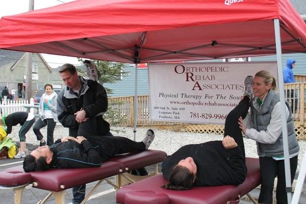 Helping the community stay healthy at the Marshfield St. Patrick's Day 5k