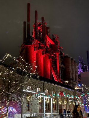 Great lighting of the stacks!