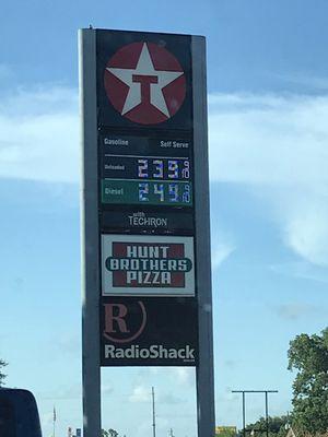 Texaco Gulf Coast Market