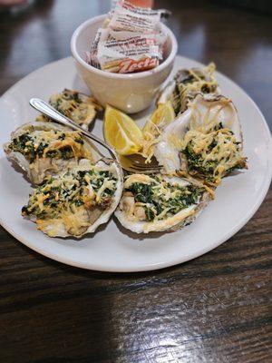 Oysters Rockefeller