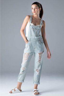 denim jumpsuit