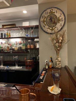 Bar area.