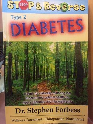 Dr. Forbess authored his first book, Stop & Reverse Diabetes, a self-help book to help reduce or eliminate the disease.