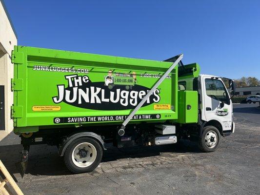 Go Green with the Green Professionals that do junk removal the Green Way. Keeping items from the landfill.