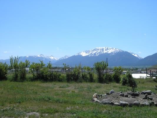 Wallowa Mtns, view from park