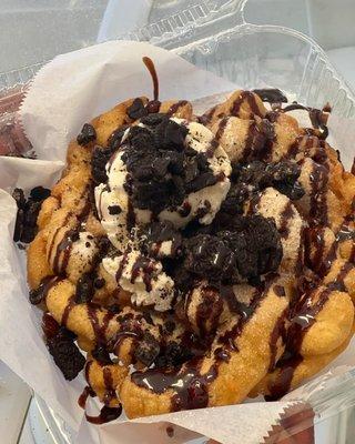 Oreo Funnel Cake