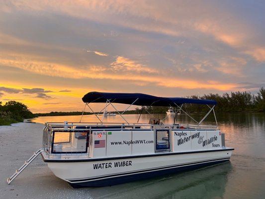 waterwuber.com Keewaydin Island at Sunset