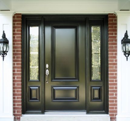 ProVia entry door with sidelights