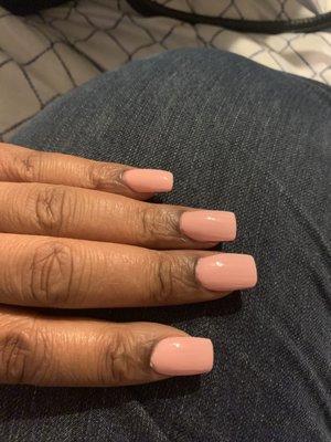 Full set of acrylic nails