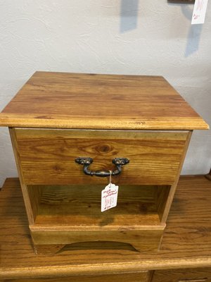 Single draw nightstand $20