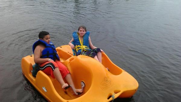 Paddle boats