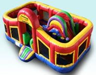 Our Toddler Bounce House. A combination unit designed to bring hours of fun to your little ones. Call us today and start a party