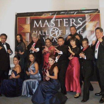 2011 Masters Hall of Fame Abad sisters, Rick Kingi, Ed Parker, Kalani Castillo, urquidez and my self Wayne Lacno