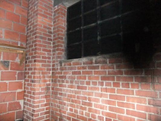 A dark shadow captured in the "Slave Quarters" by one of our guests just after the motion sensor went off.