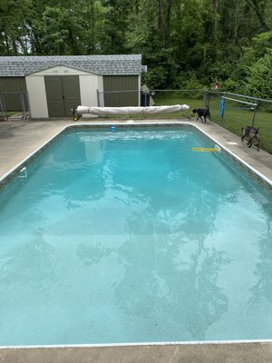 Pool after