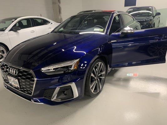 2022 Audi S5 fully detailed