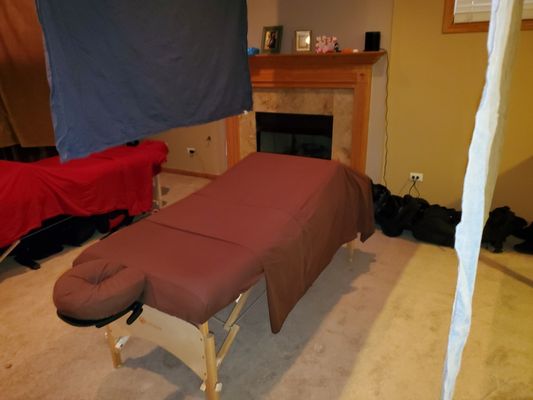 Book your in house massage today! Single, Couples or Parties