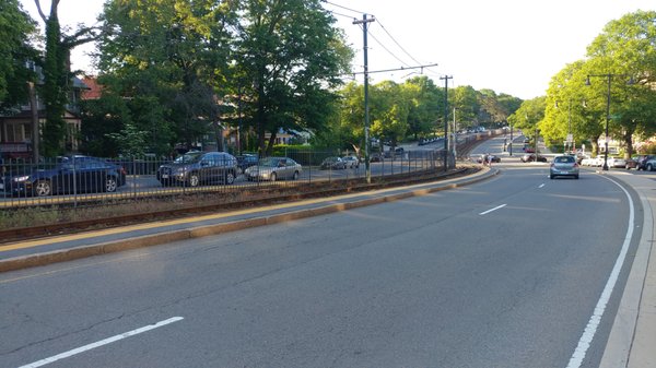 Chestnut Hill Avenue MBTA