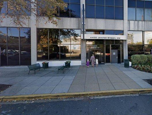 Street View of Entrance 4400 Jenifer St. NW Washington DC 20015