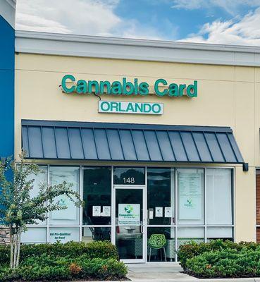 Front of our Medical Marijuana Location in East Orlando!