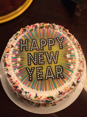 Our awesome Menchi's New Year Cake.  Delicious !