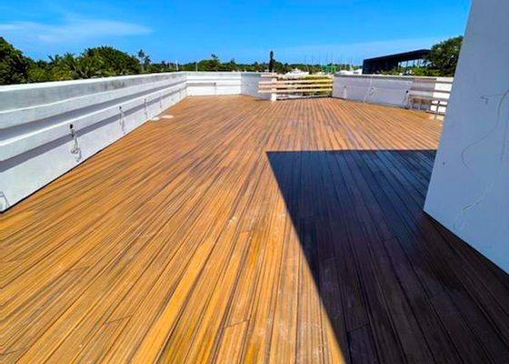 Deck restoration