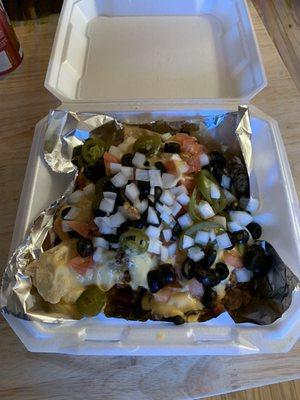 Half order of nachos