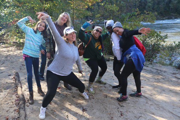 Hard to believe most everyone in this pic had just met earlier this day! That's the power of hiking in nature!