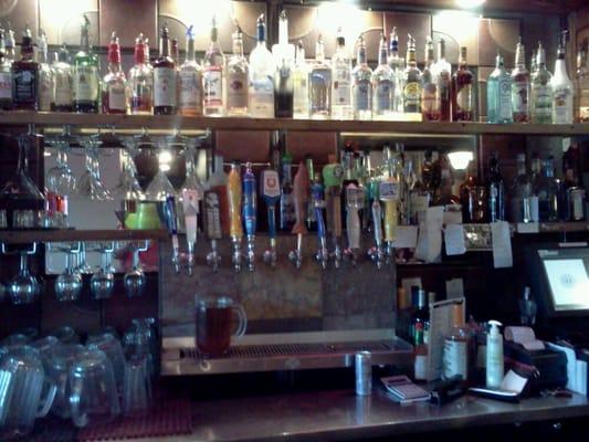 Draft beer and bar