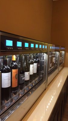 Our wine machine is up and running! Come and enjoy great wine at a great price!