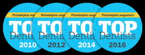 Dr. Angel has been awarded Top Dentist consistently from Philadelphia Magazine since 2010!