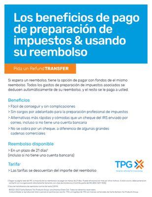 Mira los beneficios de pagar con su reembolso!