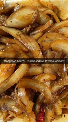 Worst Mongolian Beef, EVER