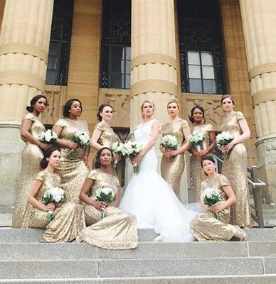 Bridal Party hair and makeup